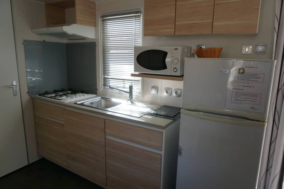 Cuisine du mobil home d'occasion 3 chambres O'HARA 784