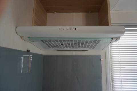 Hotte aspirante du mobil home d'occasion 3 chambres O'HARA 784