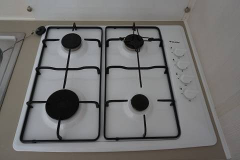 plaque de cuisson gaz du mobil home d&rsquo;occasion 3 chambres O&rsquo;HARA 884