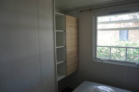 dressing chambre parentale du mobil home d&rsquo;occasion 3 chambres O&rsquo;HARA 884