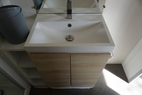 meuble vasque du mobil home d&rsquo;occasion 3 chambres O&rsquo;HARA 884