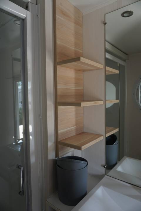 salle d'eau du mobil home d&rsquo;occasion 3 chambres O&rsquo;HARA 884