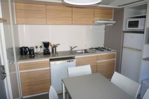 Cuisine du mobil home occasion O'HARA 884 3 chambres