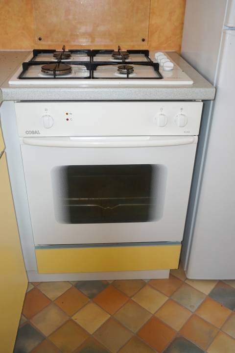 Gazinière du mobil home occasion 2 chambres Moreva mcl 2002